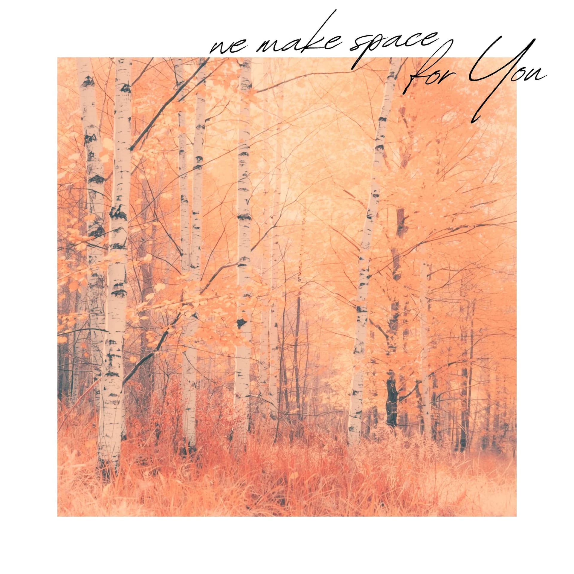 We Make Space For You single artwork