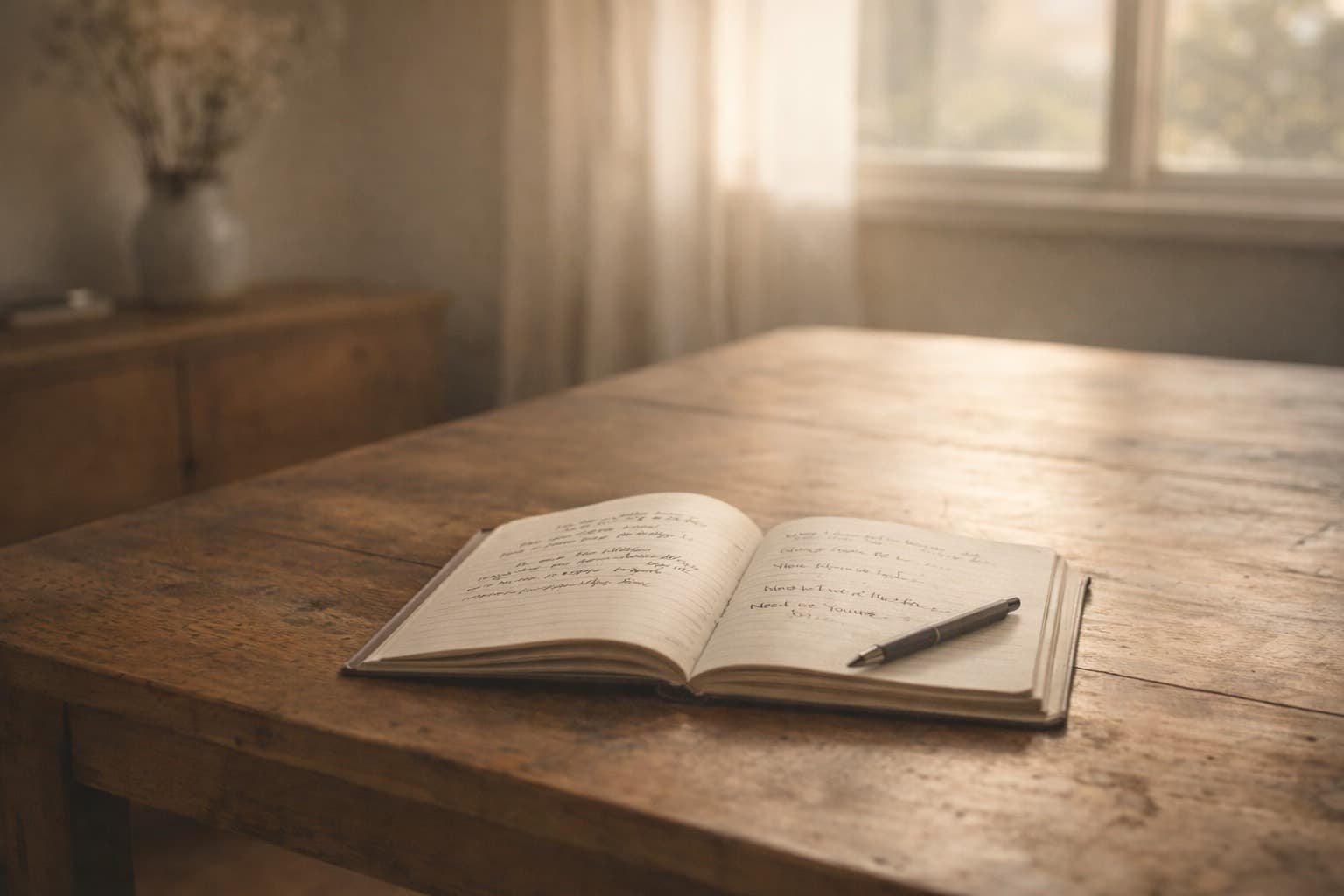 Journal cover image for a songwriting process reflection